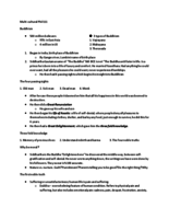 week one and two notes