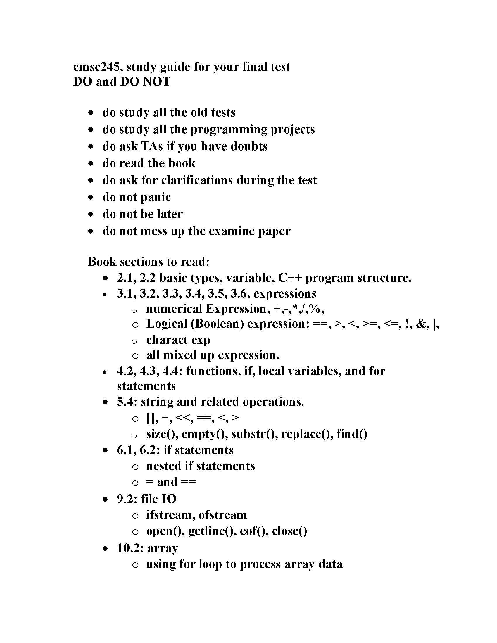 INTRO TO PROGRAMMING USING C++