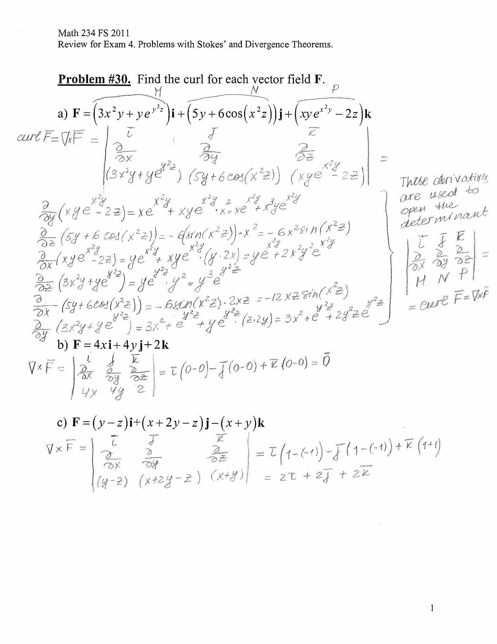 Multivariable Calculus