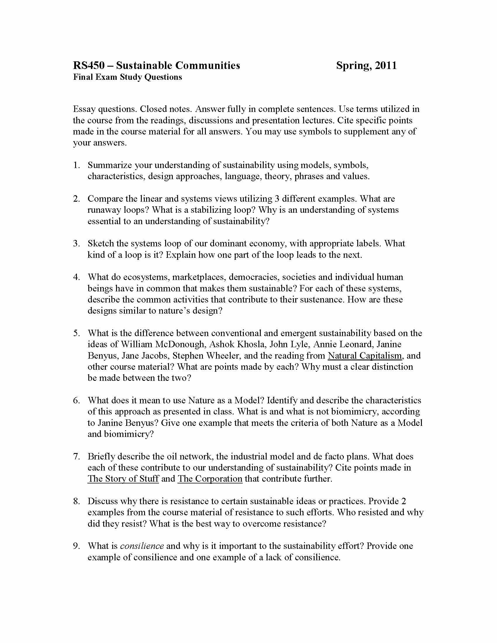 SustainableCommunities