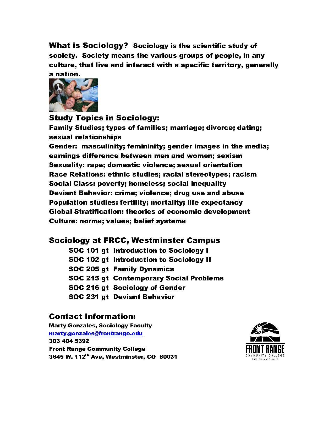 Intro to Sociology I  SS3