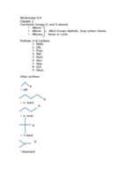 Week 3 Organic Chemistry
