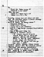 Day 1 Notes- January 22