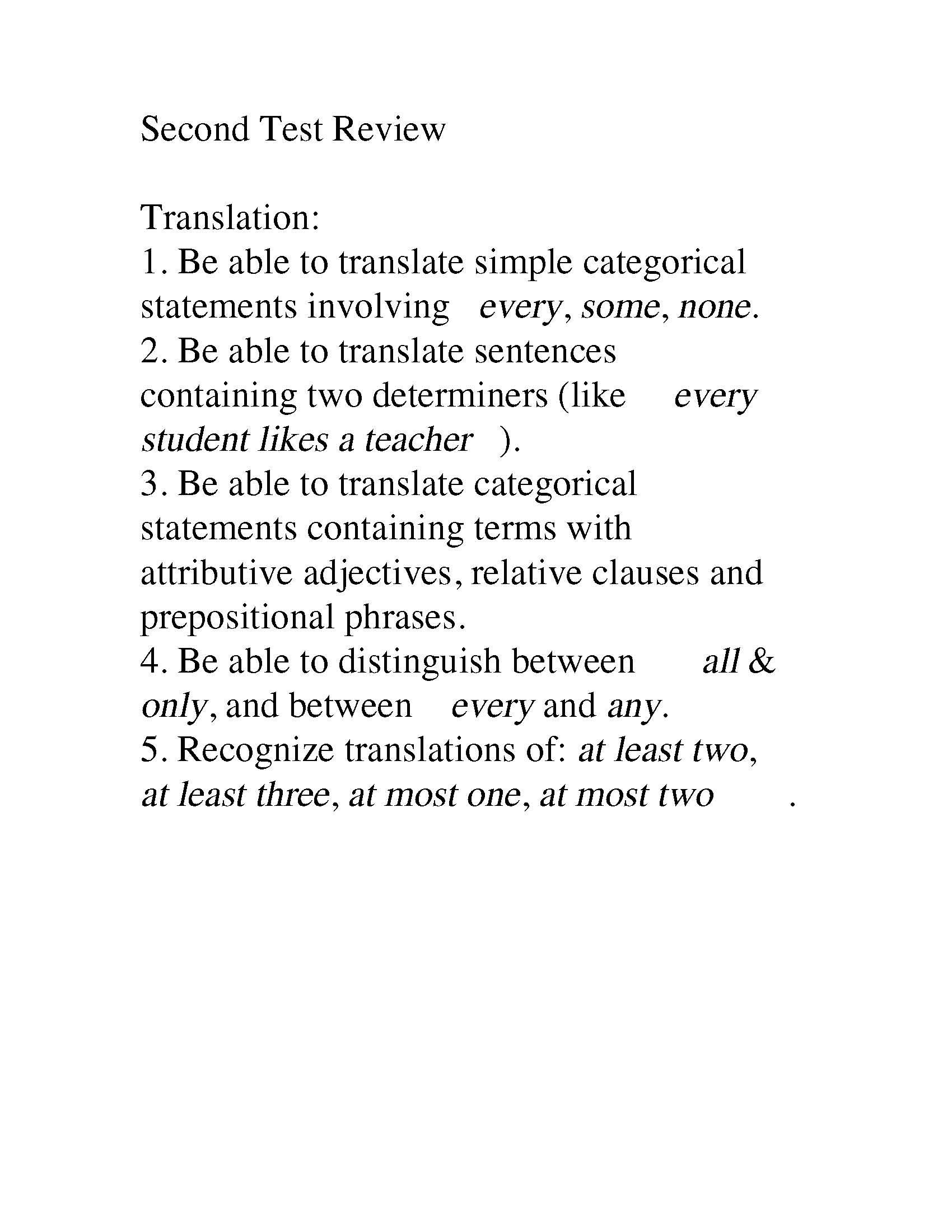 LOGIC, SETS, AND FUNCTIONS