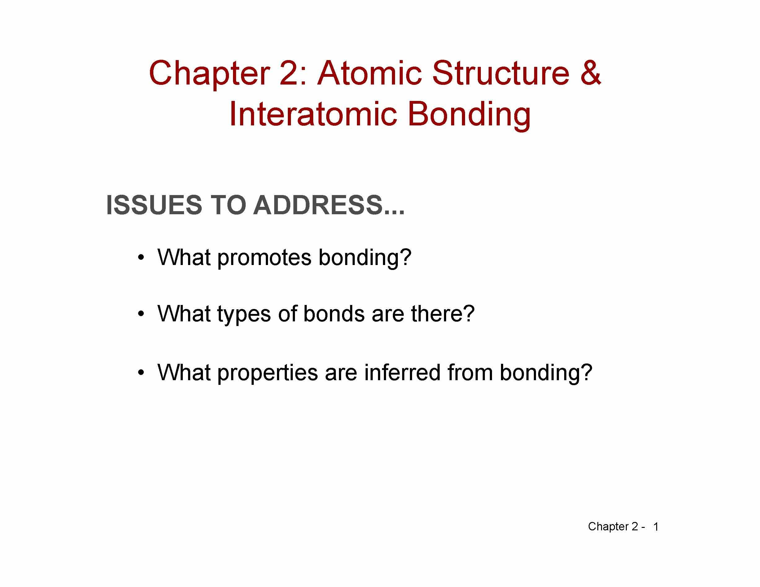 Materials Science for Engineers