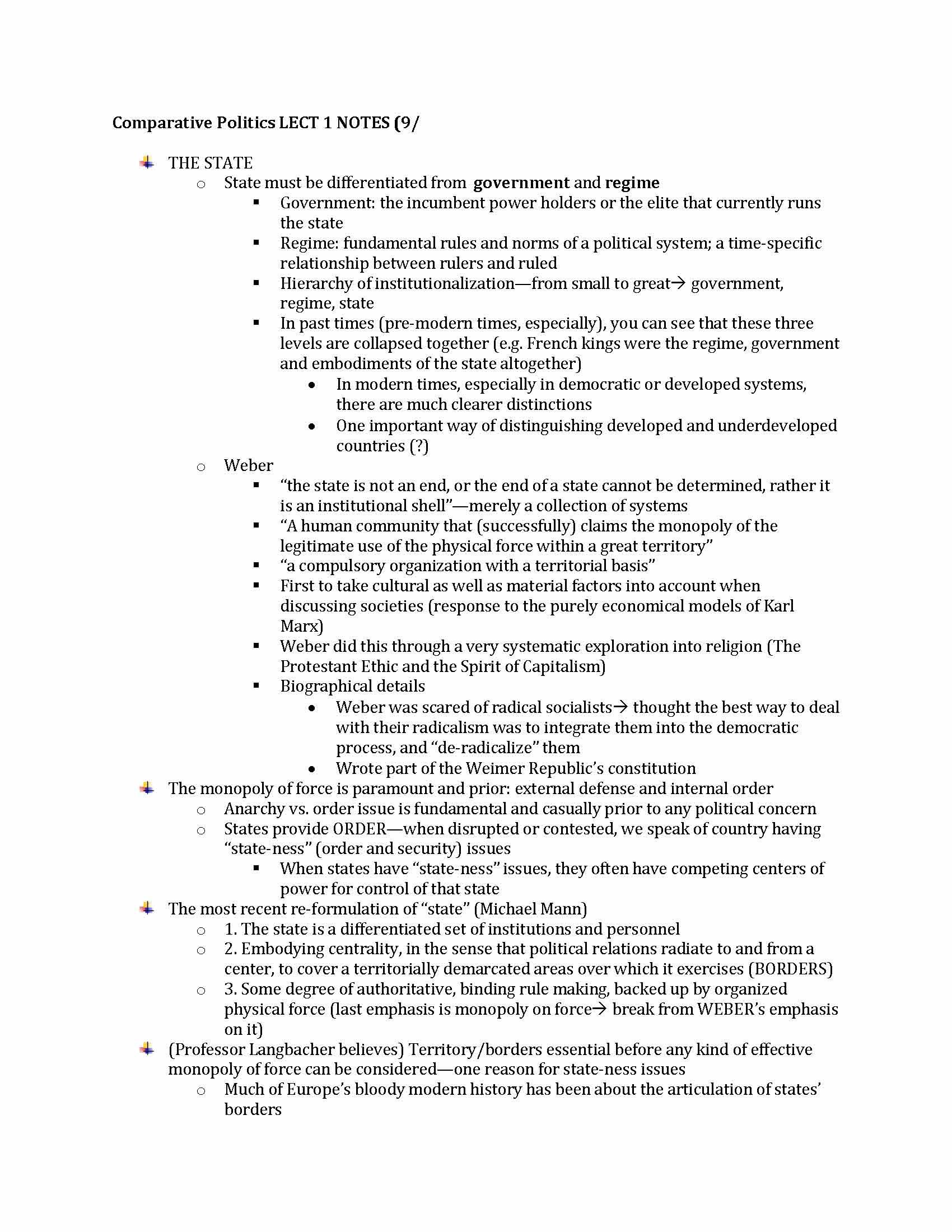 ComparativePoliticalSystems
