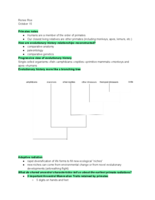 October 15 notes