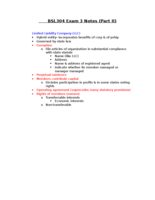 Exam 3, Part 3 Notes 