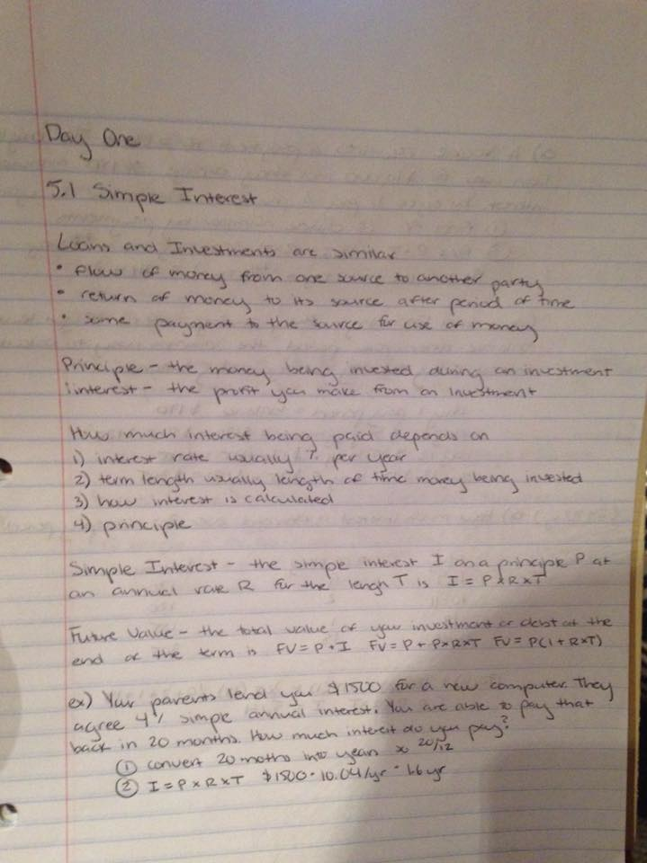 Week One Notes