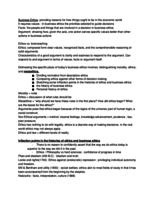 Business ethics