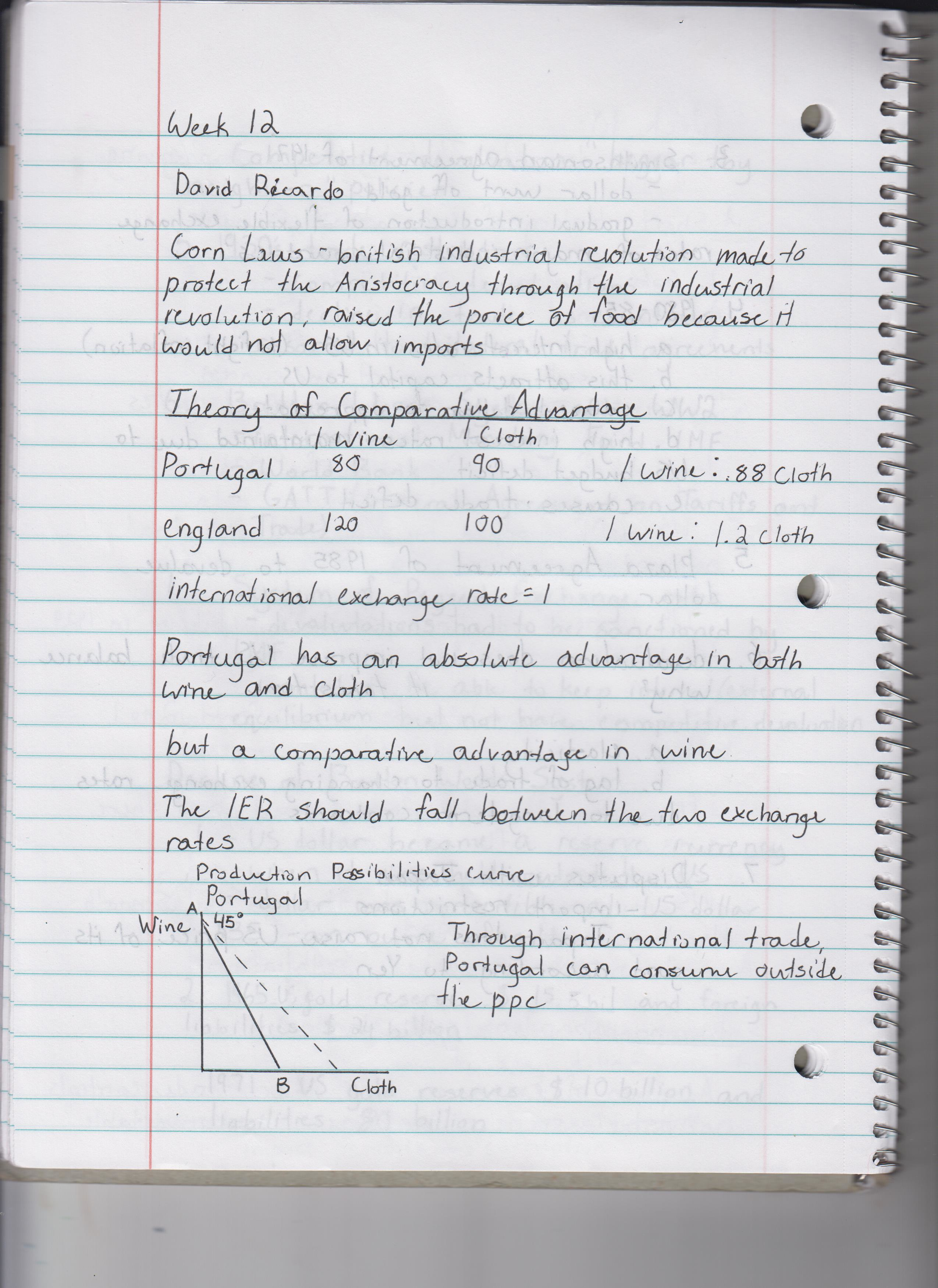 Econ 103 Complete lecture notes: Week 12