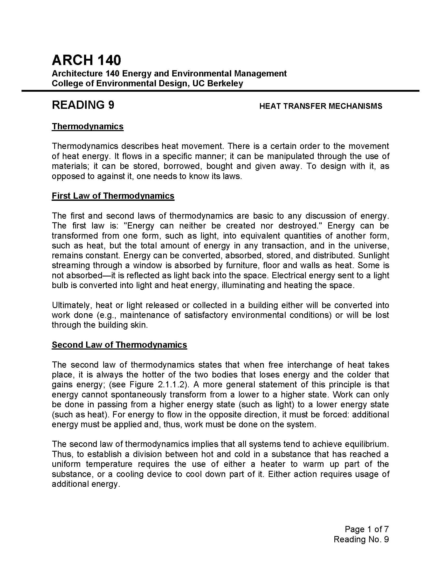 Energy and Environment