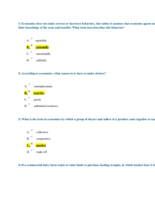 ECO 212 Final Exam 5