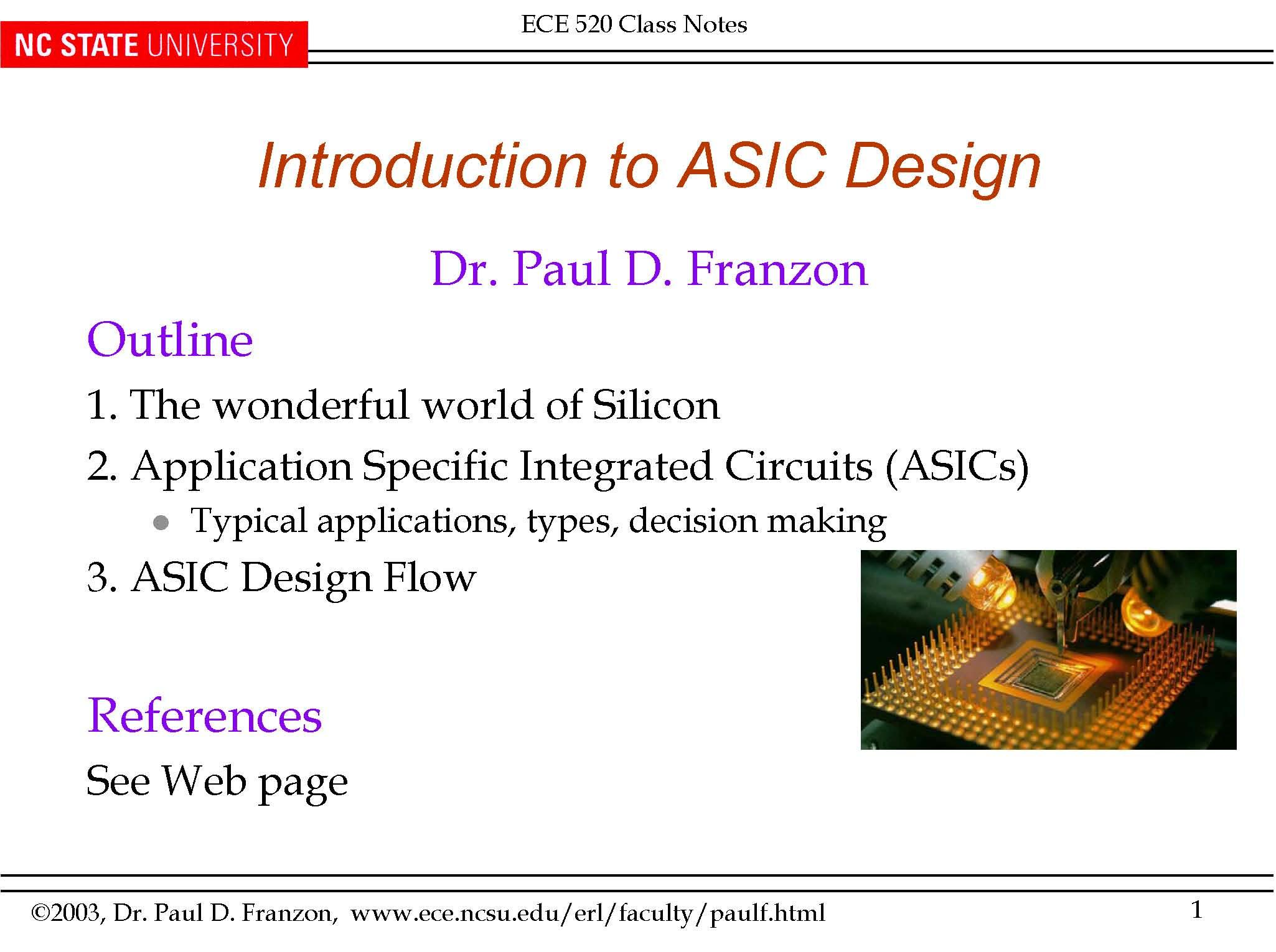 ASIC Design