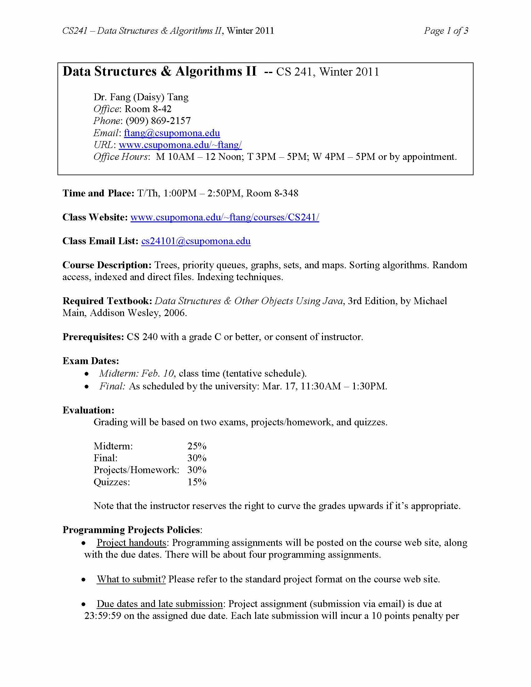 DataStructuresandAlgorithmsII