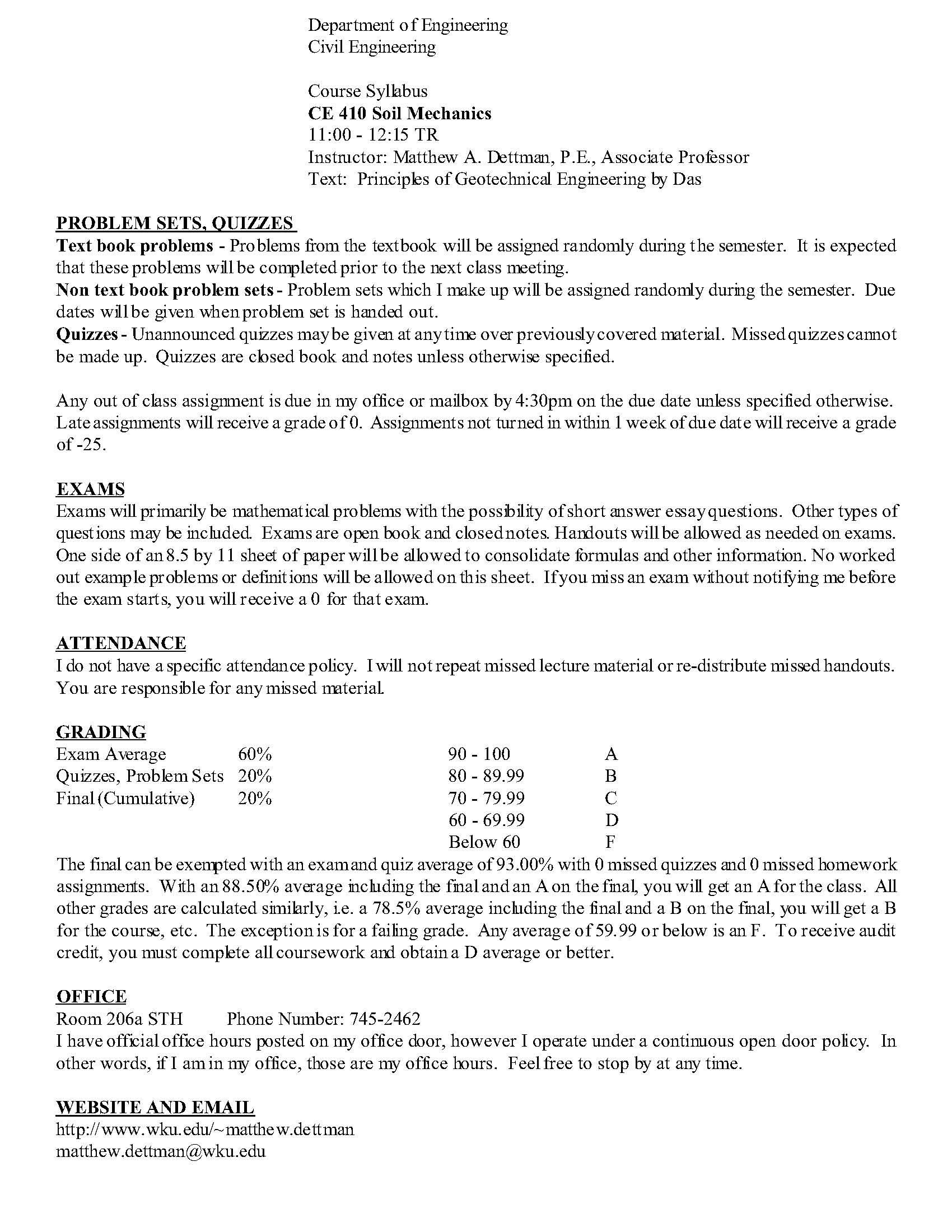 SOIL MECHANICS