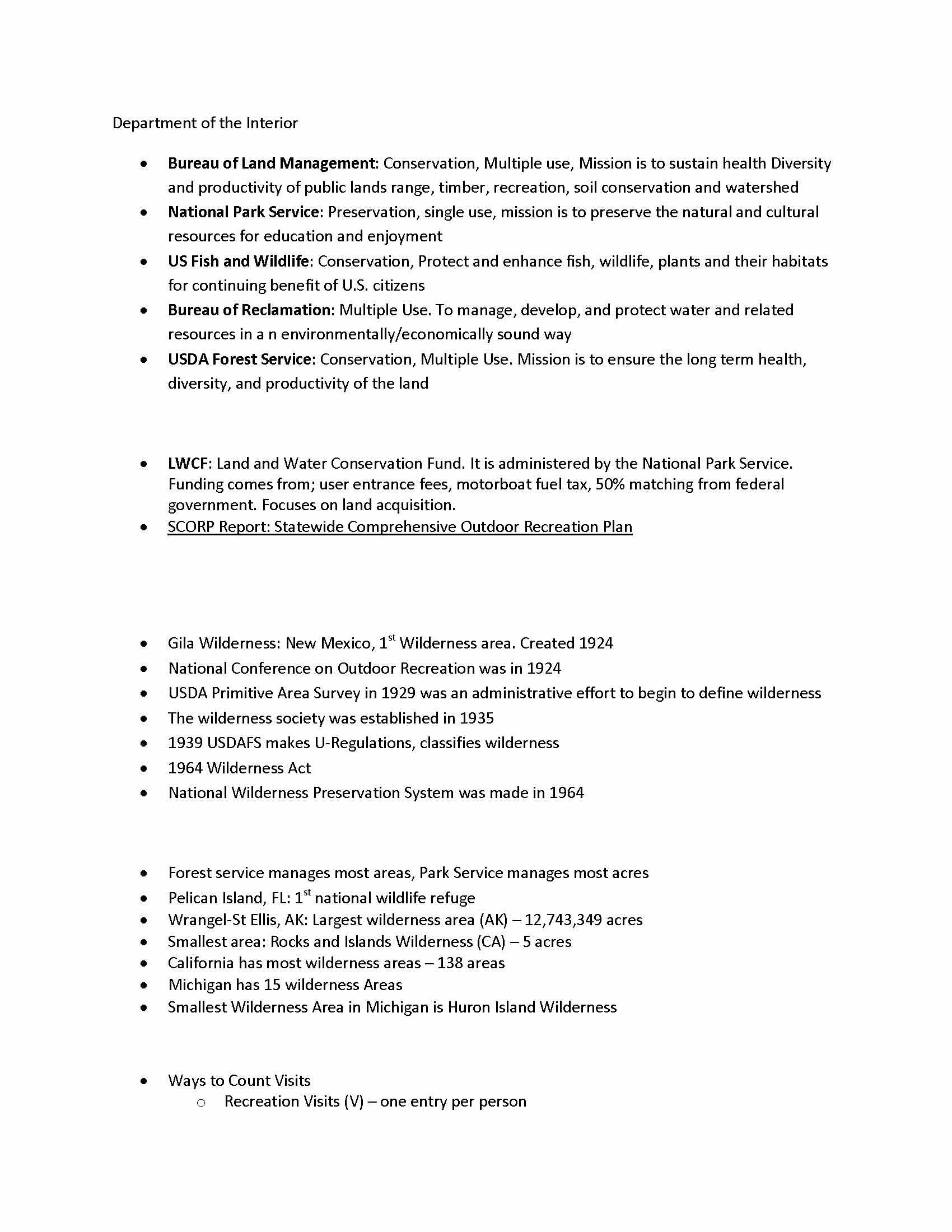 Outdoor Rec ResourceBehavVal