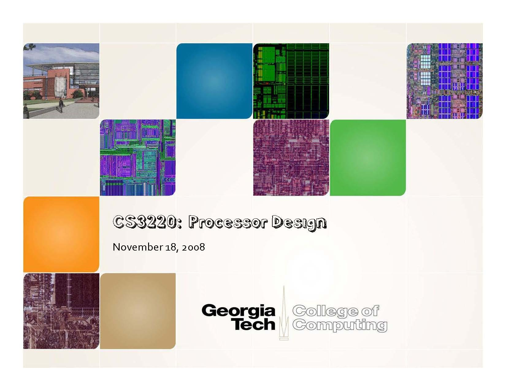 Processor Design