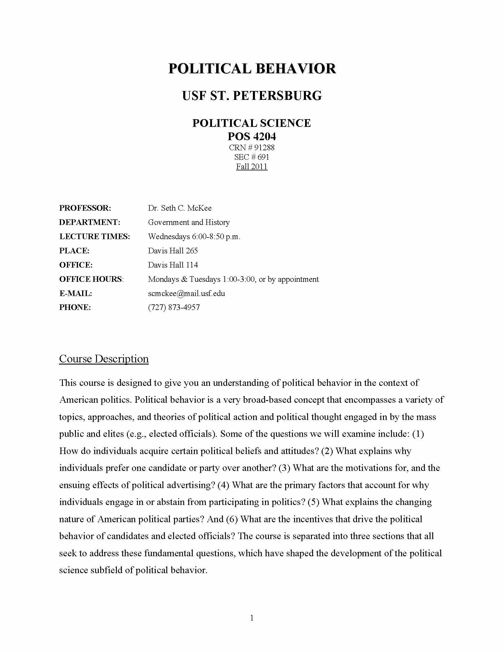 Polit BehavPub OpinElect