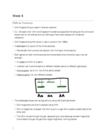 Week 6 Lecture Notes