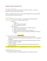 Human Biodiversity Notes