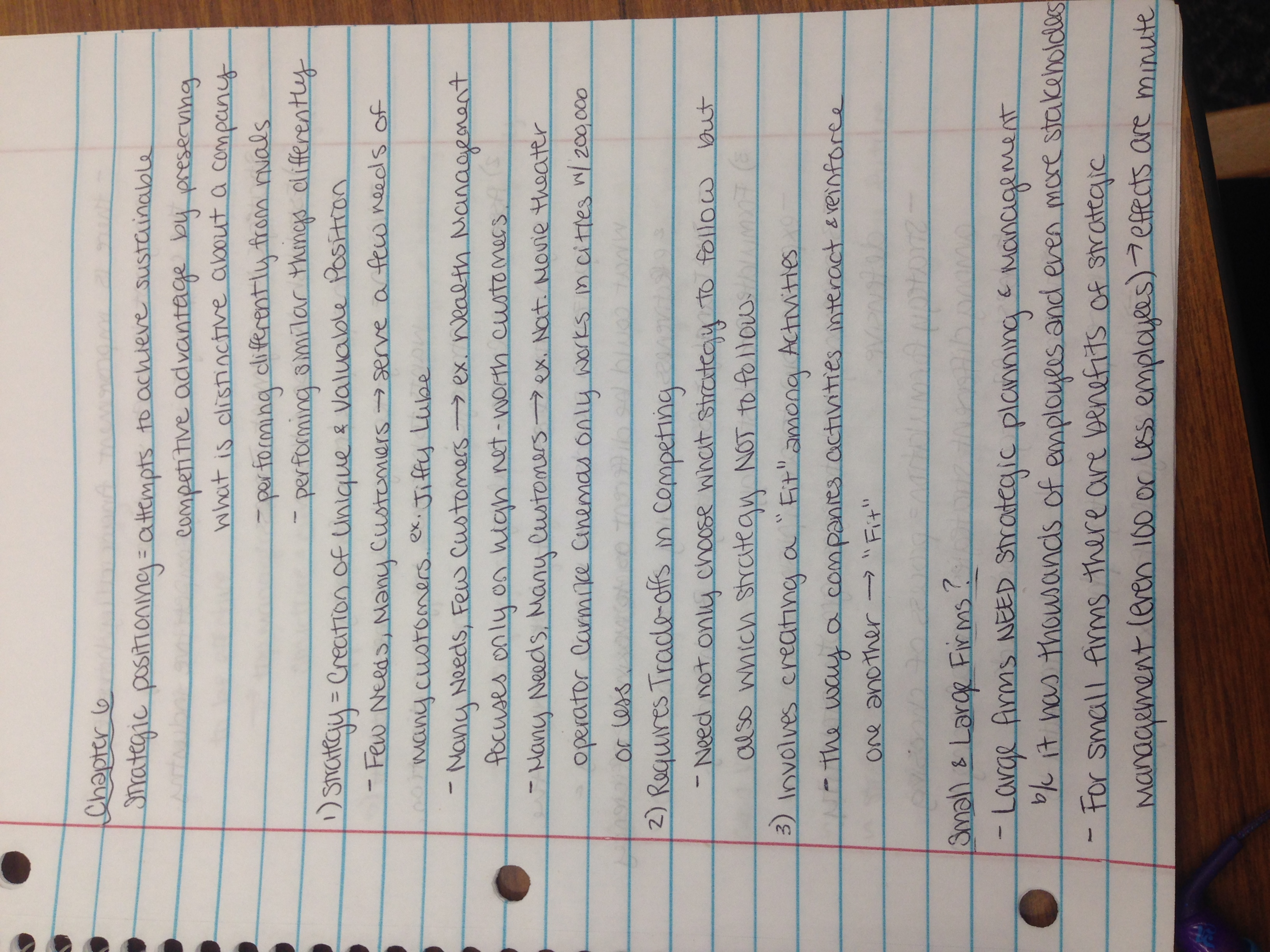 Management Chapter 6