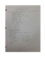 Lecture 5 Notes