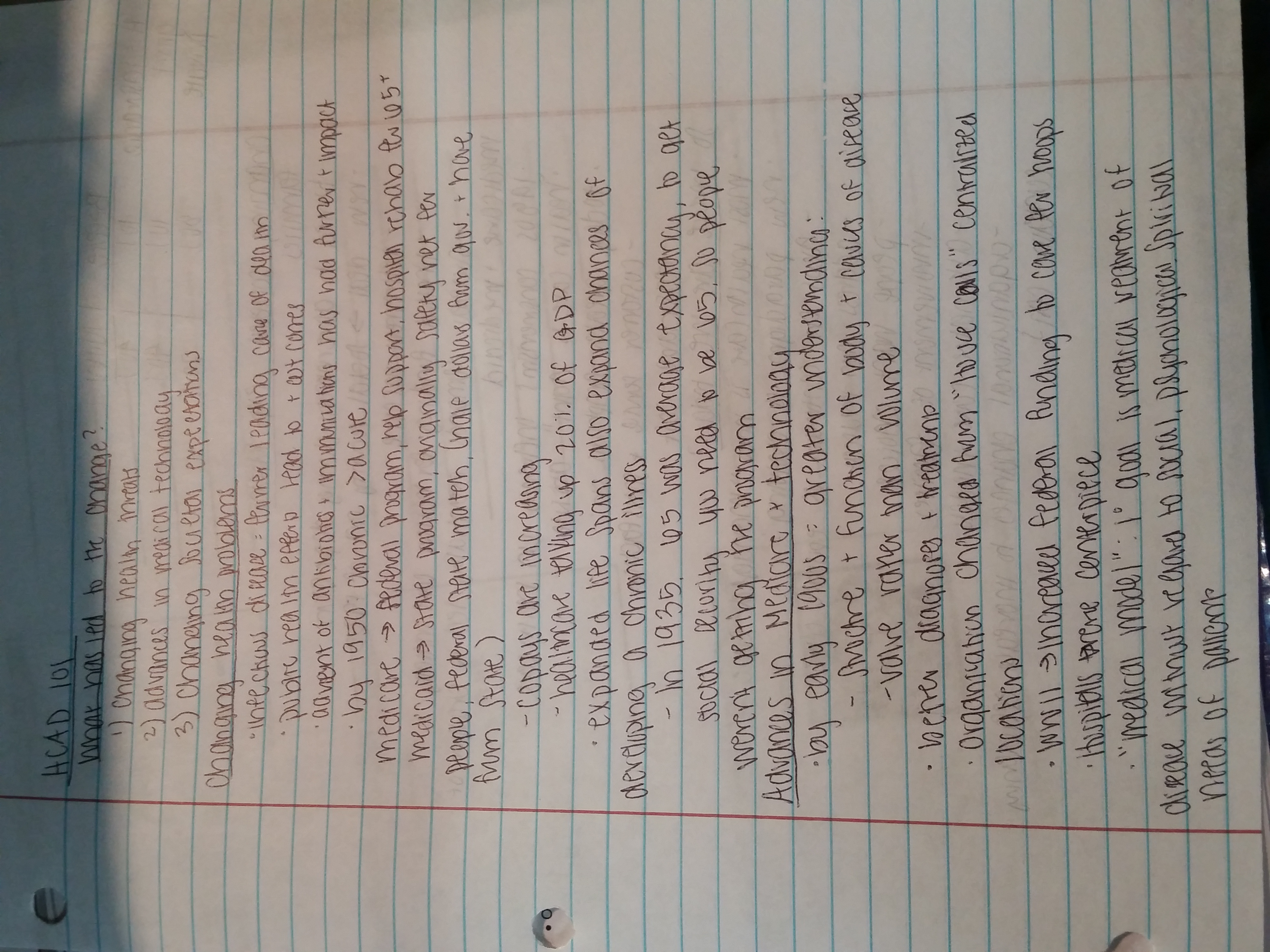 Lecture notes week 2