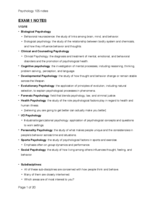 Notes for Katie Eicher's Psych 105