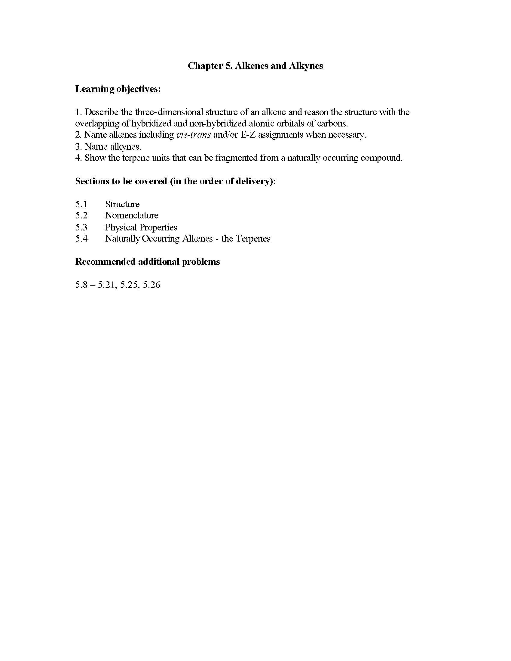 Principles of Organic Chemistry