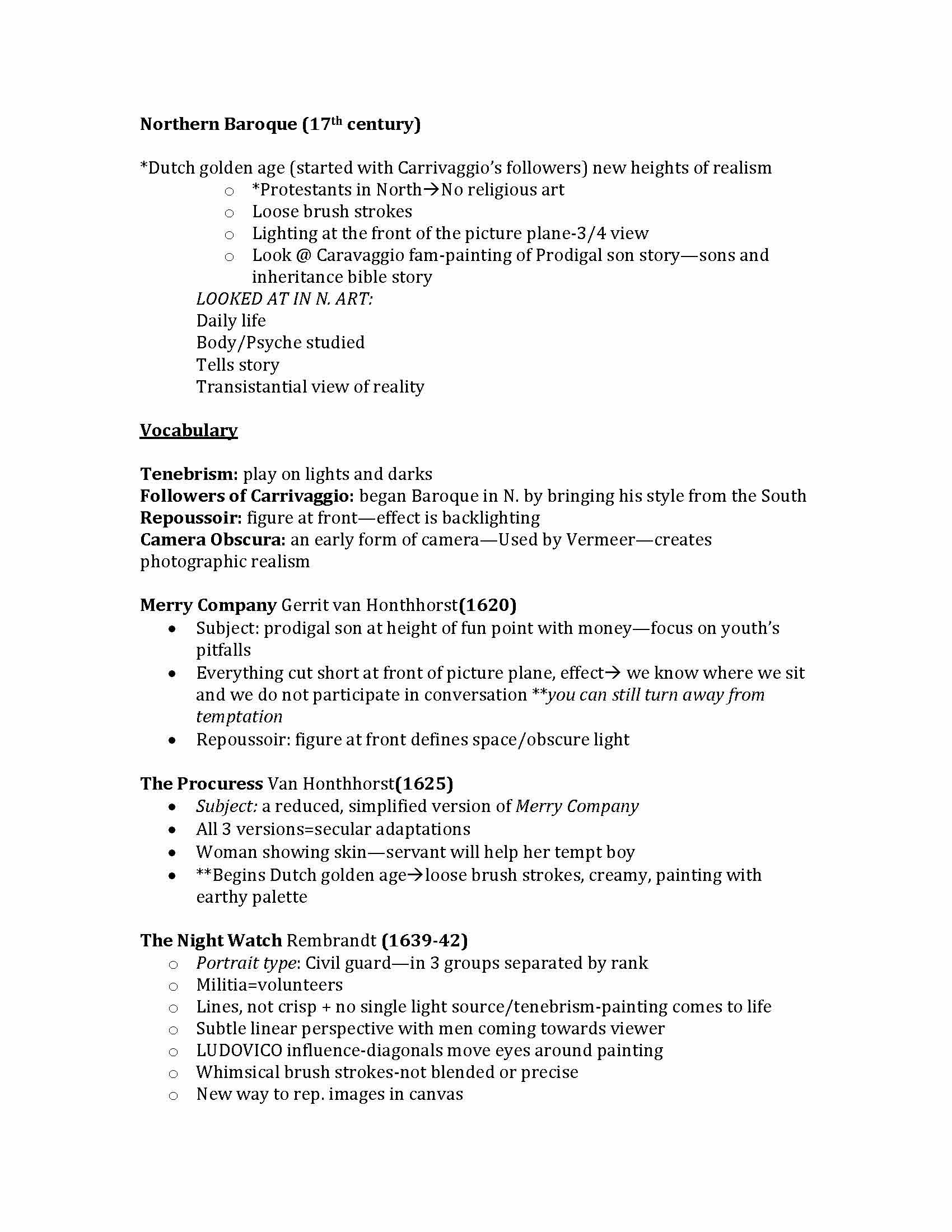 HIST AND CRIT ART II