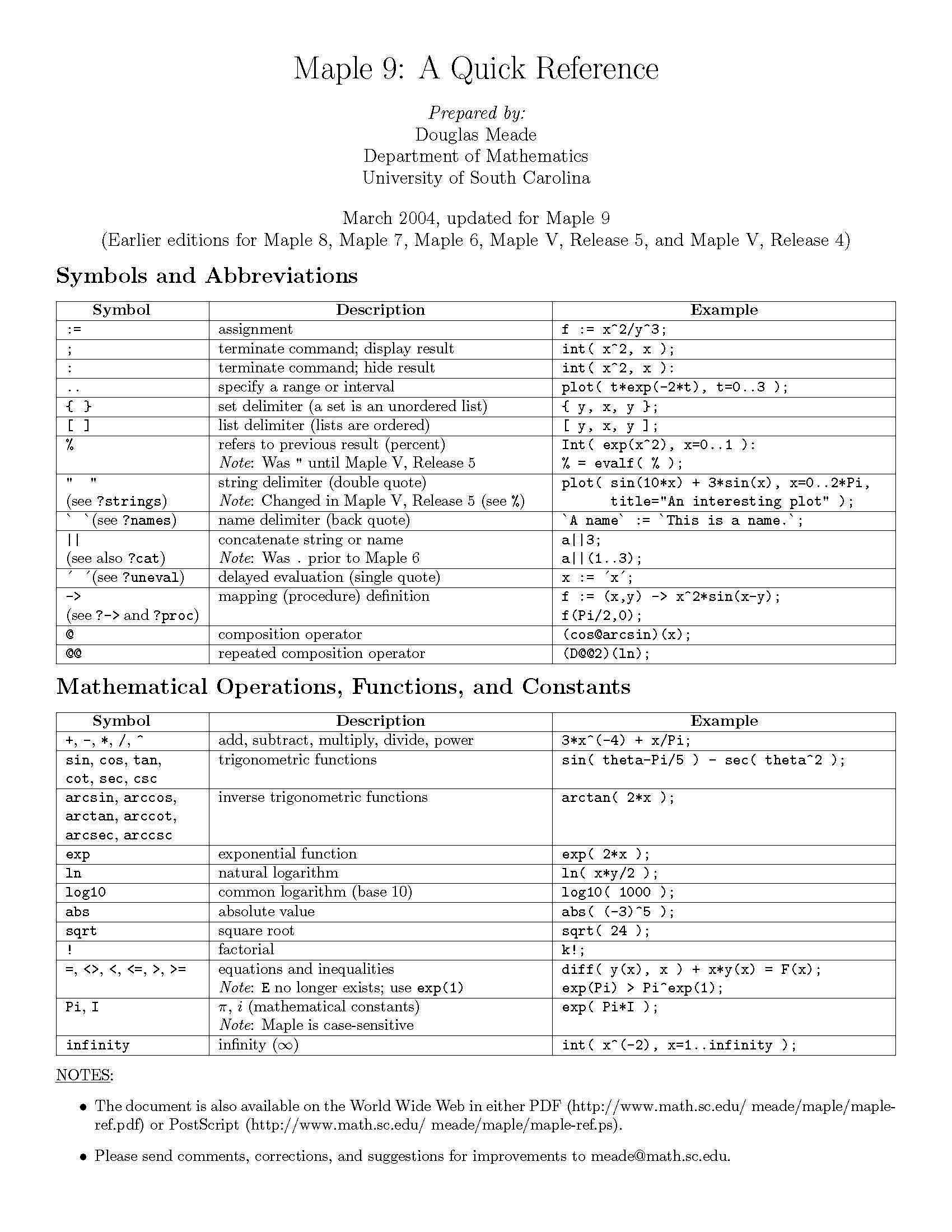 CALCULUS II