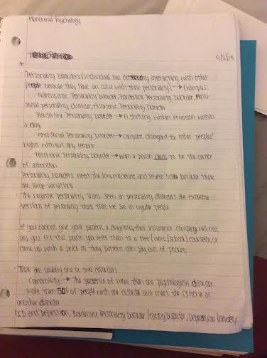 Lecture Notes for 9/3/15 to 9/8/15