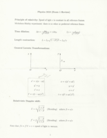 Study Guide for Test 1 (from class)