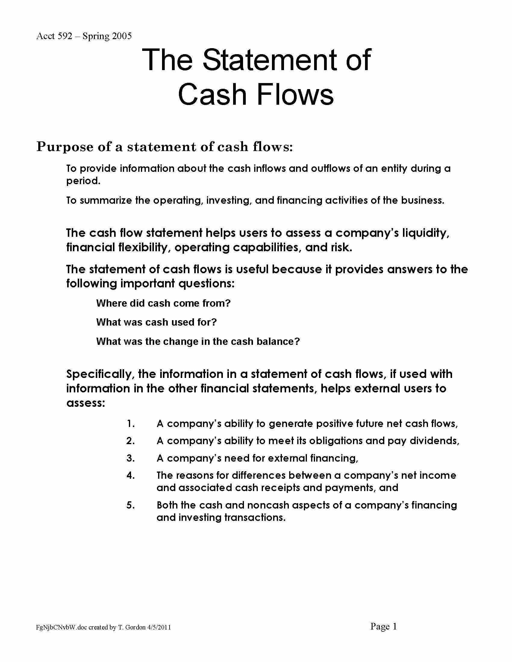 Financial Accounting and Reporting Seminar