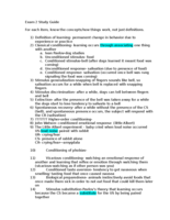 Exam 2 Study Guide 