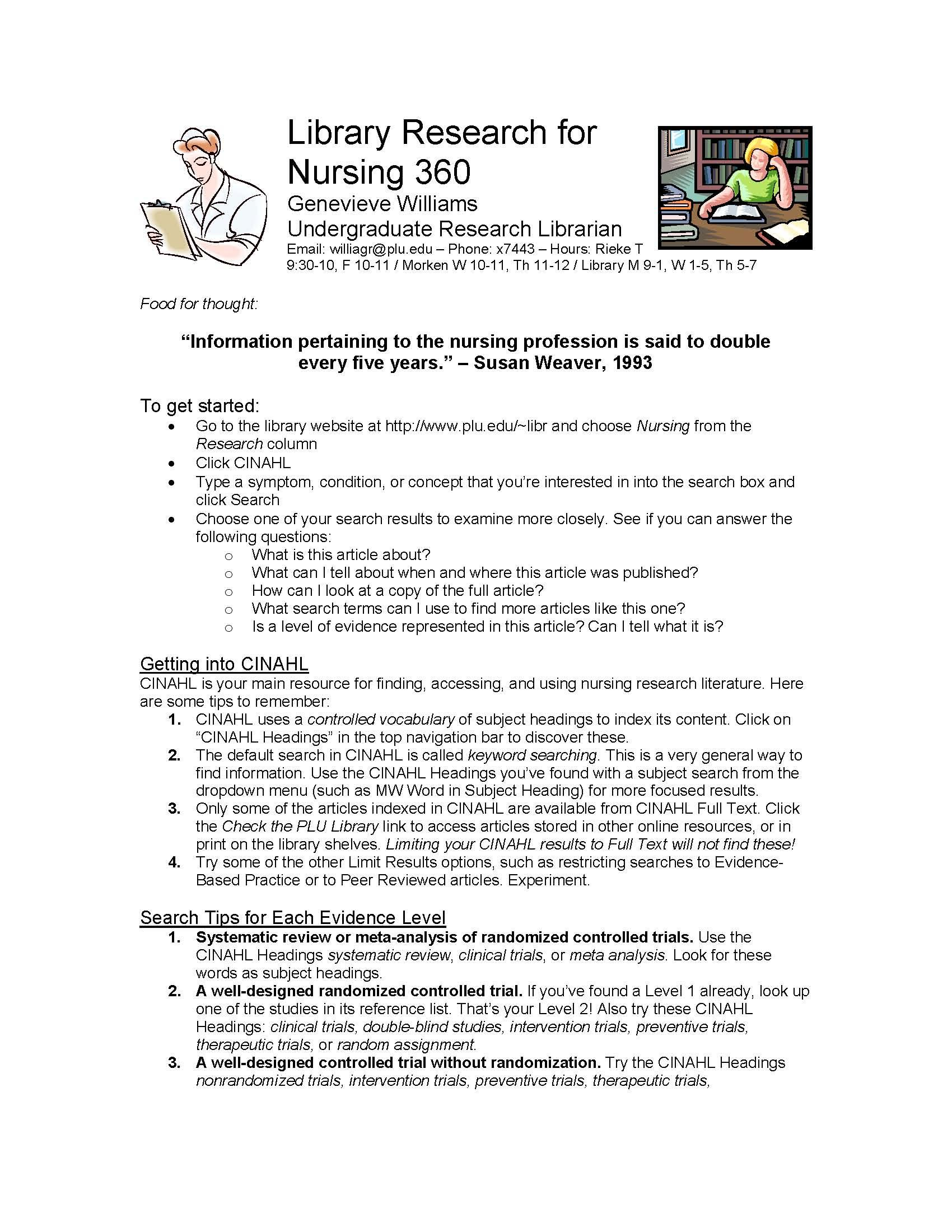 Nursing Research and Informatics