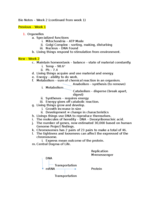Homeostasis 