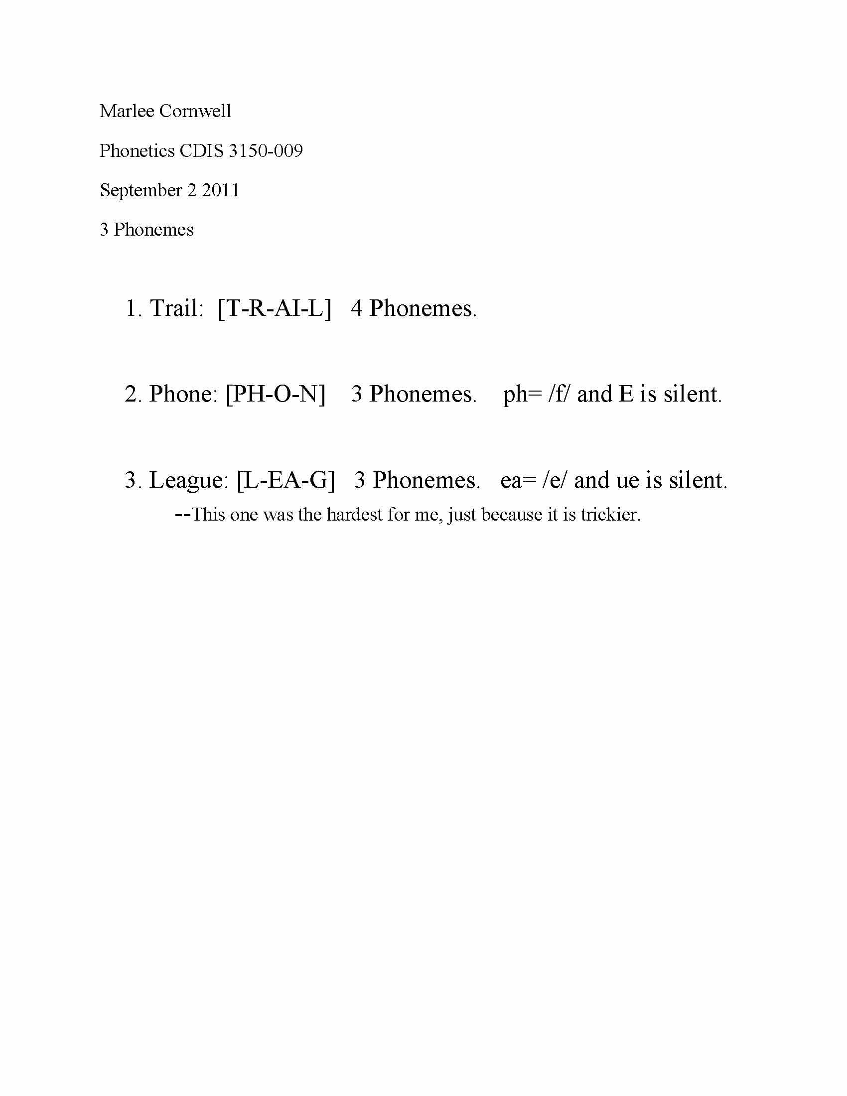 Phonetics