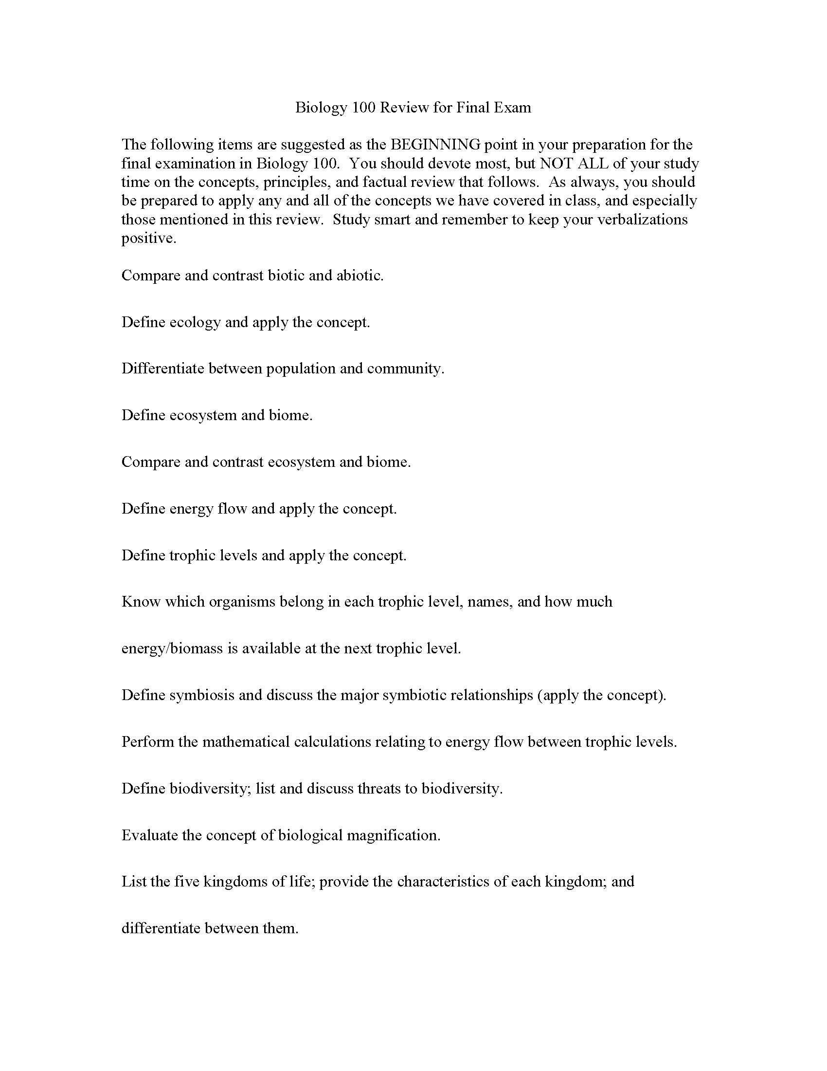 Introductory Biology