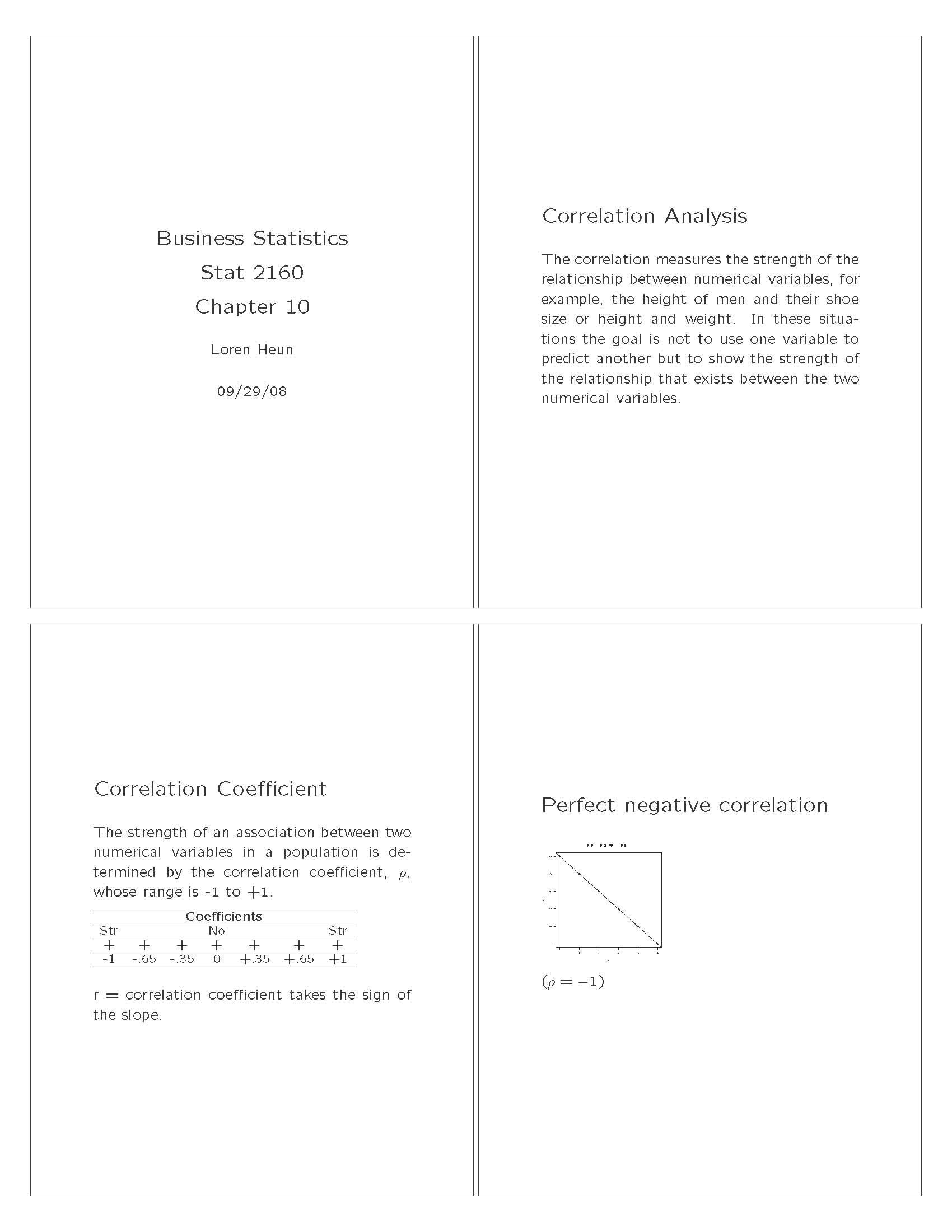 Business Statistics