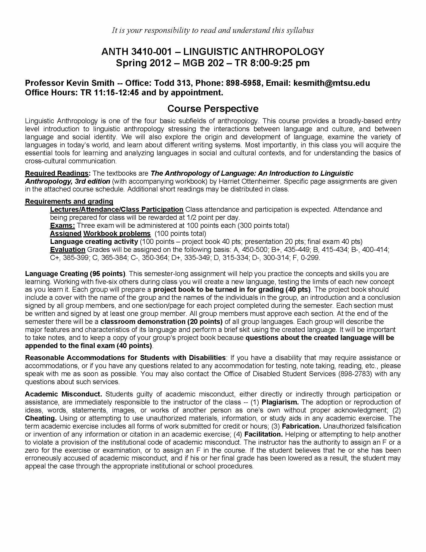 Linguistic Anthropology