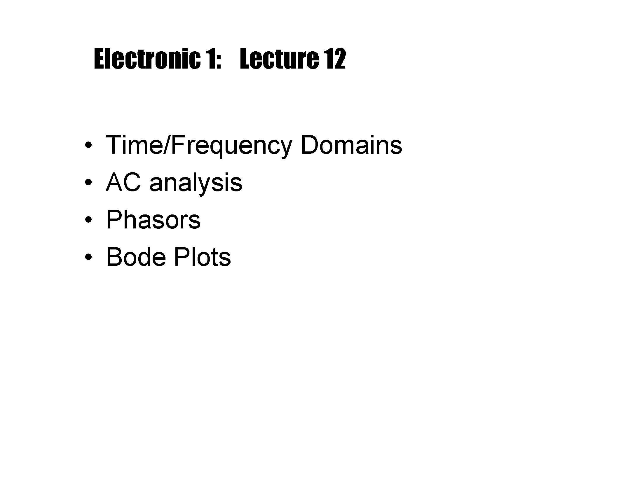 Electronics Sci Instr