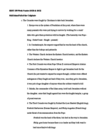 HIST 150 week 9 notes