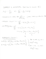 First week of notes following exam