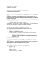 Week 7 Notes Introduction to International Affairs: A Washington Perspective IAFF 1005
