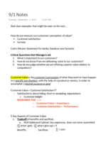 Tuesday 9/1 Notes 