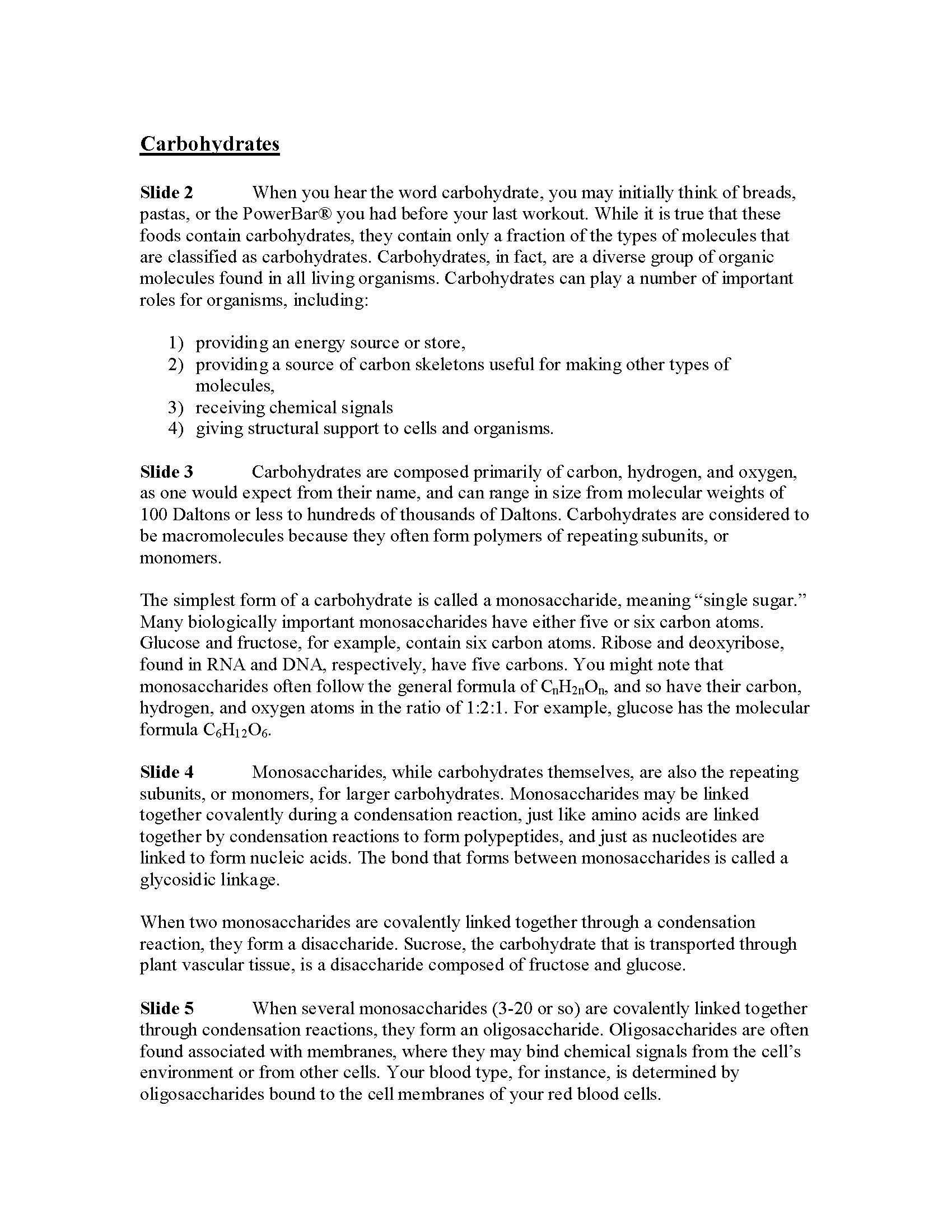 Cells & the Evolution of Life