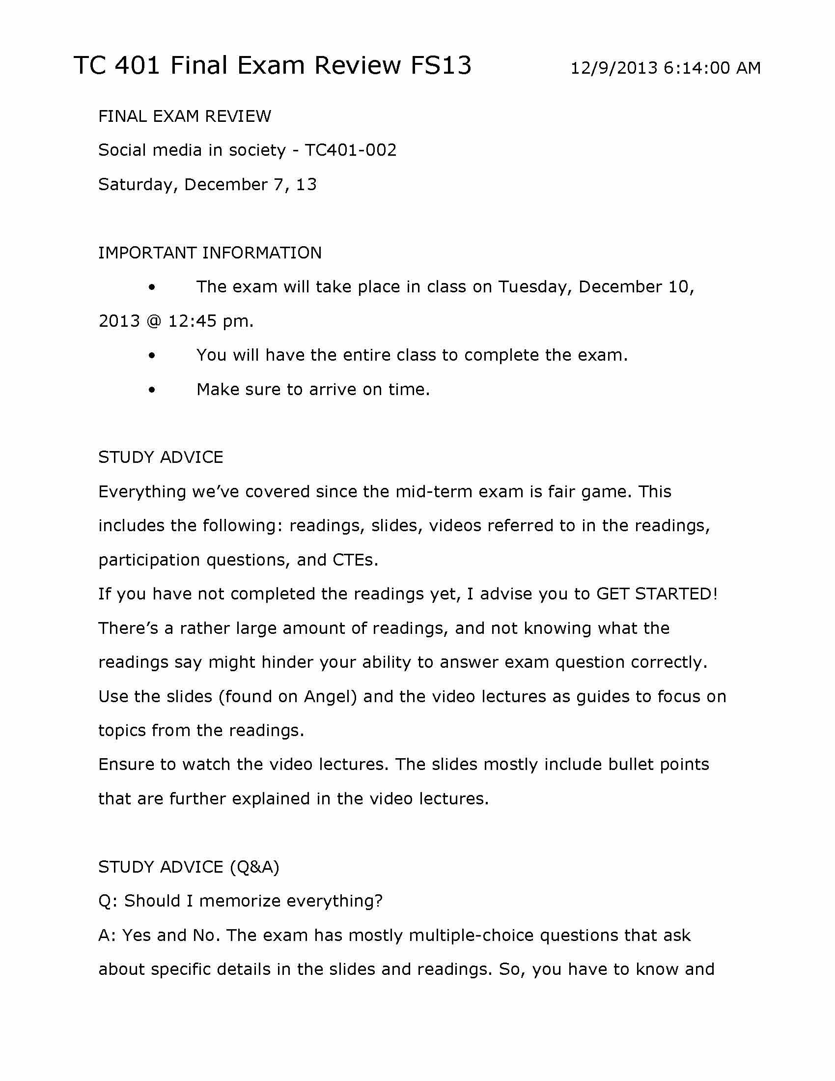 Media Impacts on Society