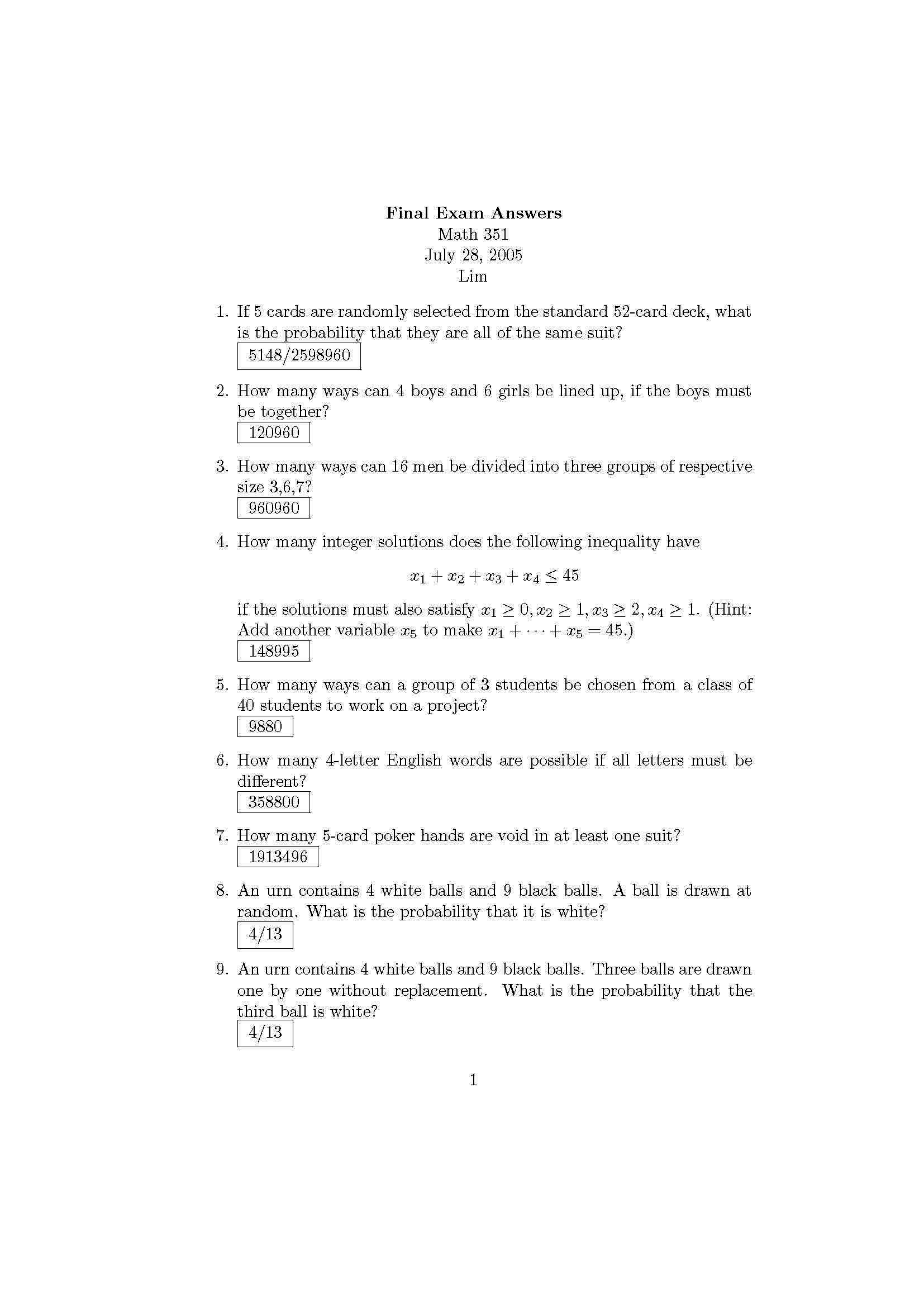 Probability
